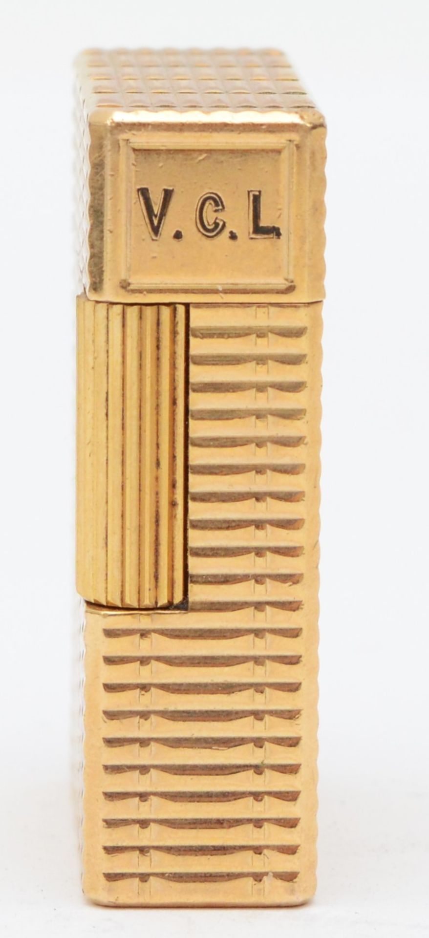 S.T. Dupont, a gold plated gas lighter, serial number EB6032. - Image 3 of 4