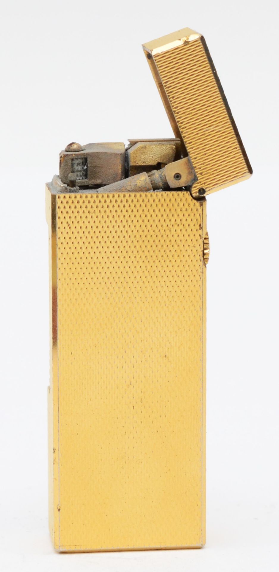 Dunhill, a gold plated Rollagas lighter, case, instructions. - Image 3 of 4