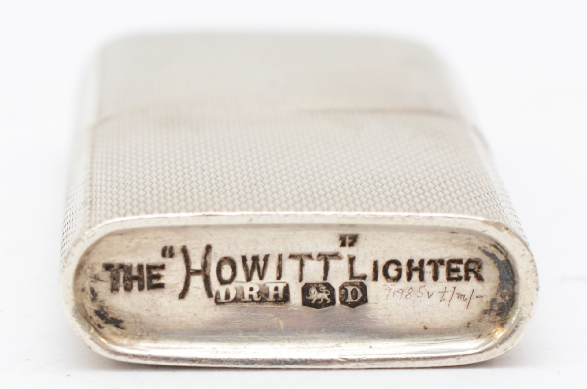 The Howitt Lighter, a silver petrol lighter, Sheffield 1946. - Image 5 of 5