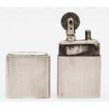 The Howitt Lighter, a silver petrol lighter, Sheffield 1946.