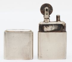 The Howitt Lighter, a silver petrol lighter, Sheffield 1946.