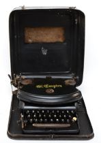 The Empire Typewriter, early 1900’s designed by Parker Wellington Kidder, (Patent applied for 1896