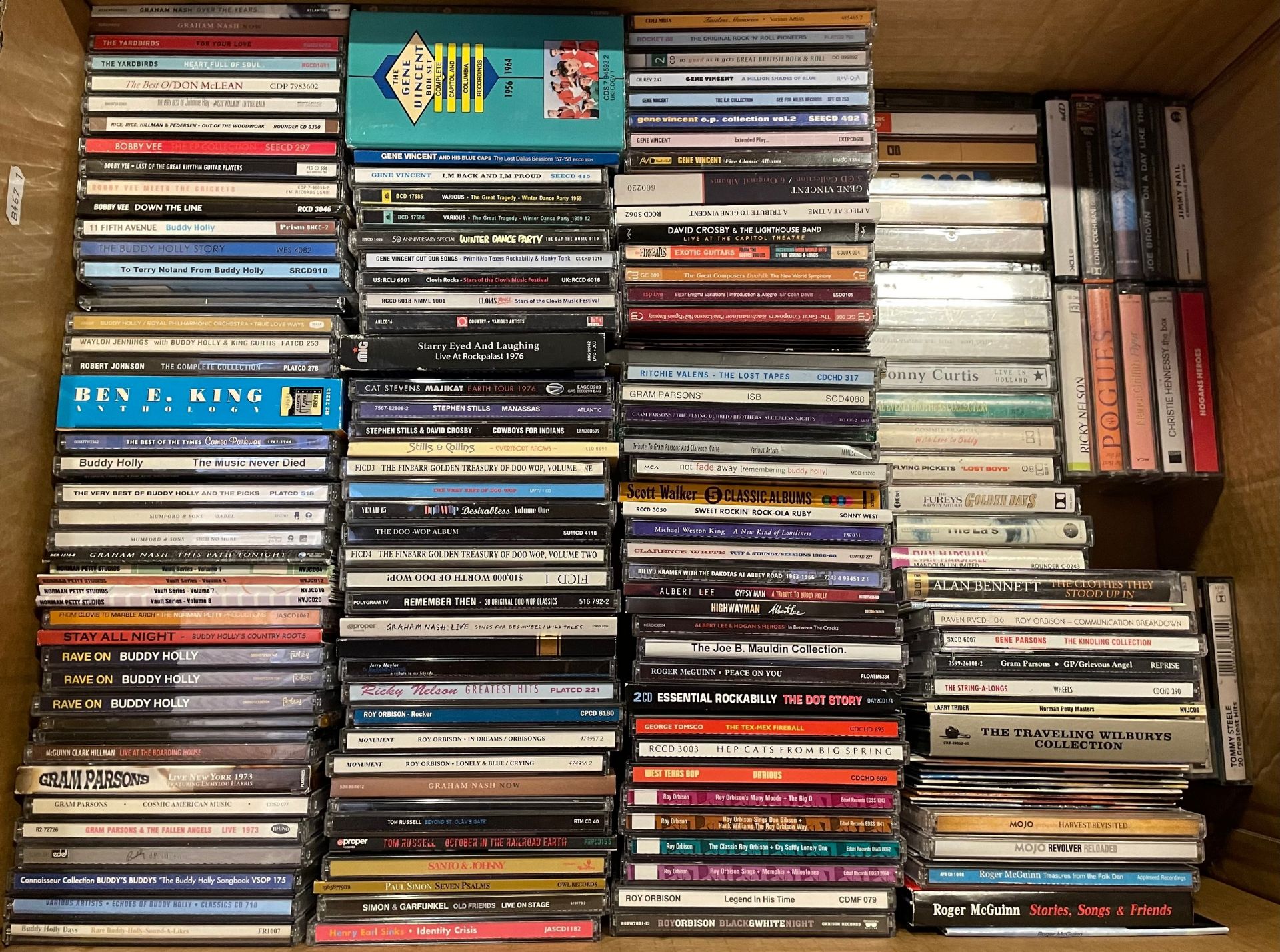 A large collection of music CD's, vinyl records and tapes. - Image 2 of 3