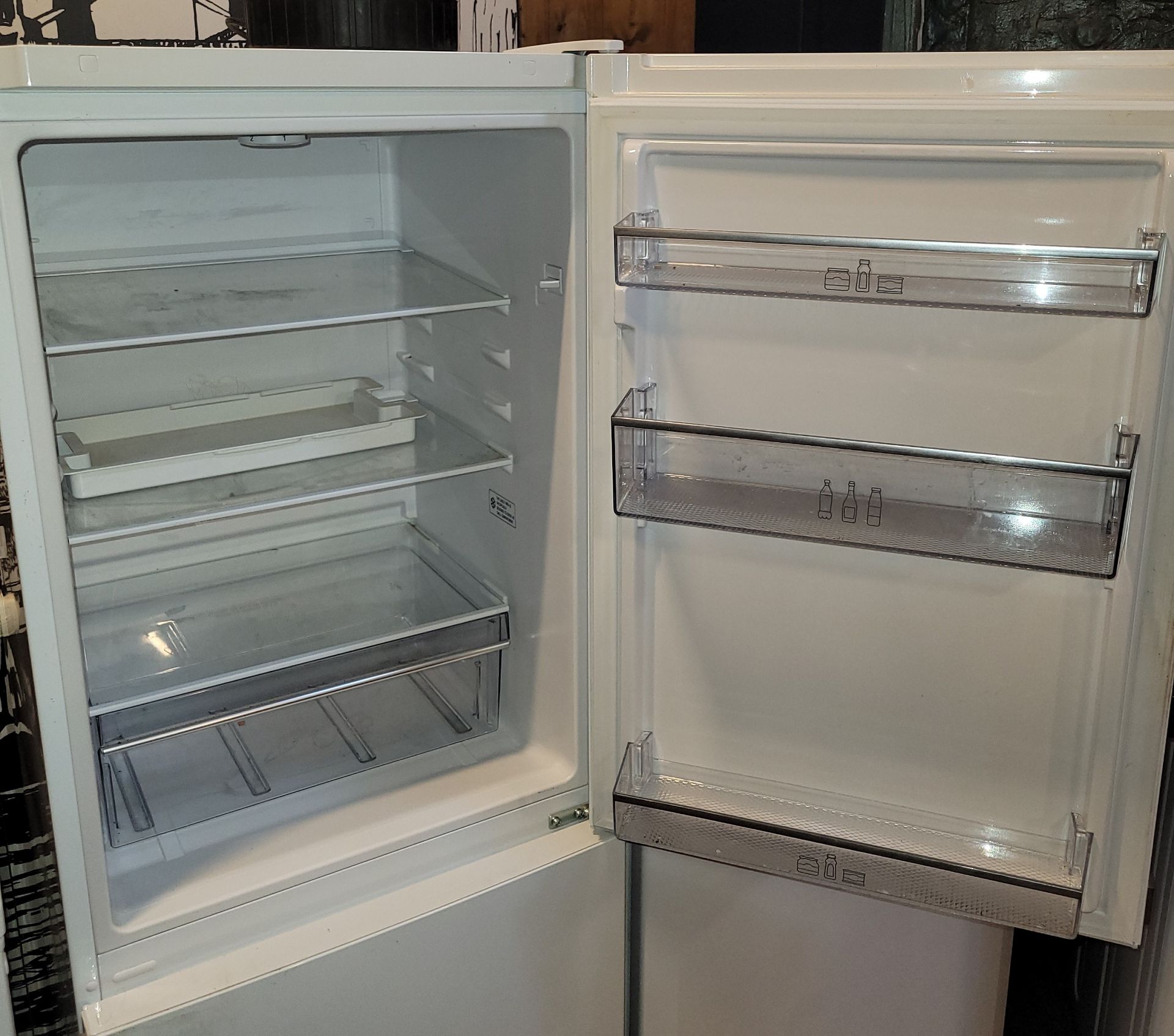A Bloomberg freestanding fridge/freezer. W54, D54, H152cm. - Image 2 of 2