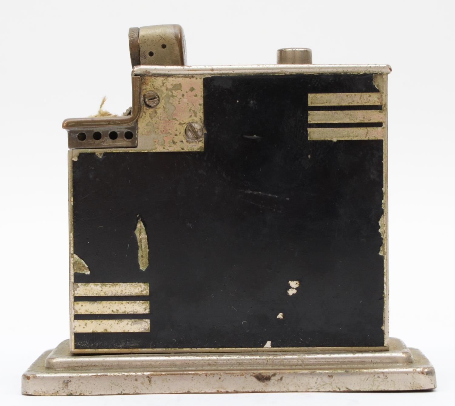 Dunhill, an Art Deco petrol table lighter, 9 x 4 x 7cm - Image 3 of 5