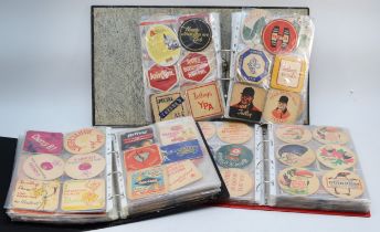 A substantial collection of 20th century brewery related beer mats, advertising various breweries,