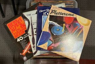A collection of vinyl LP's, primarily Jazz and big band, circa 1960's - 70's, over ninety titles.