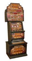 Pure Gold, a category C gaming machine, recently retired from service, 75 × 62 × 220 cm. Does not