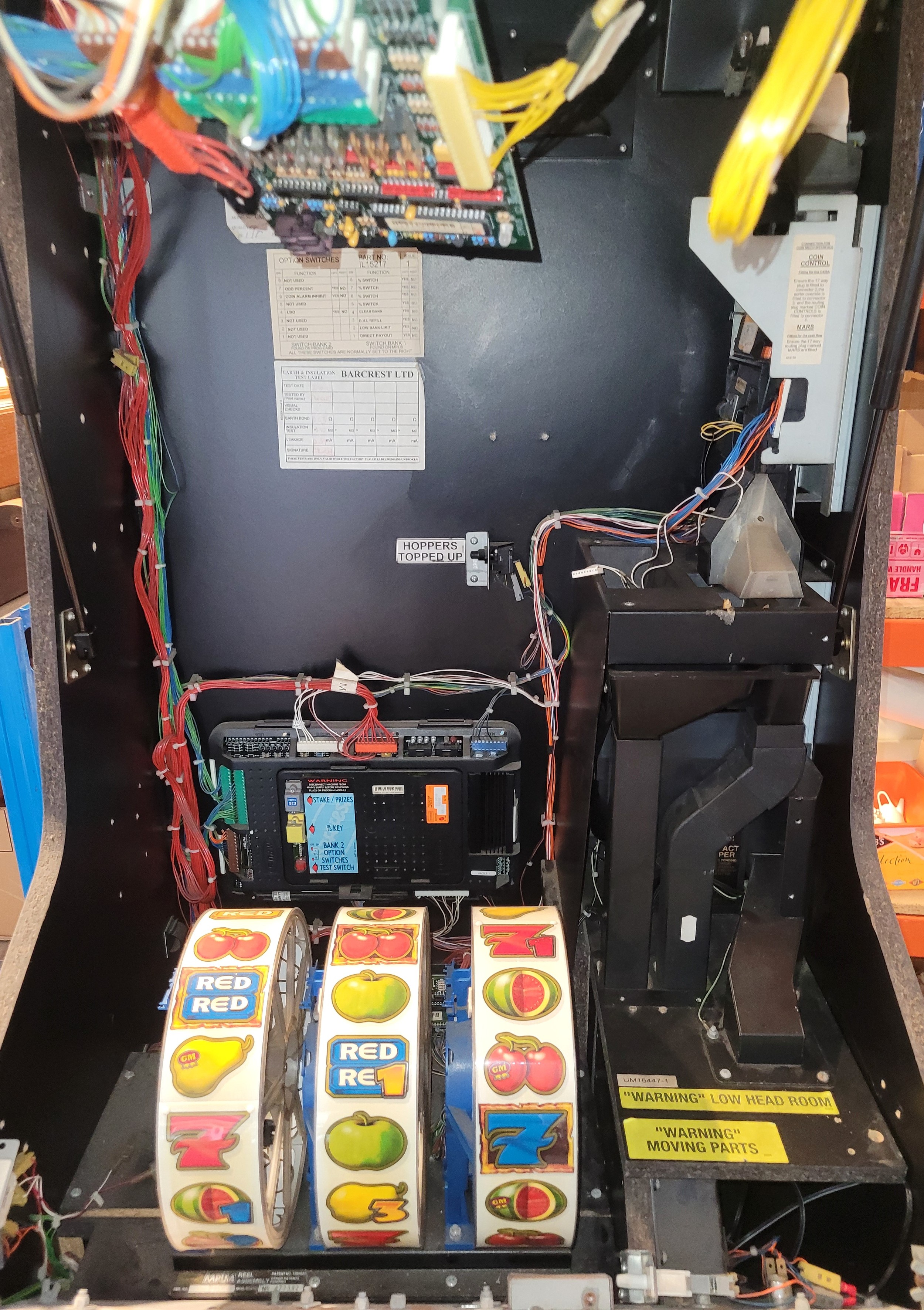 Rampage, a category C gaming machine, recently retired from service, 68 × 67 × 179 cm. Lights up, - Image 5 of 8