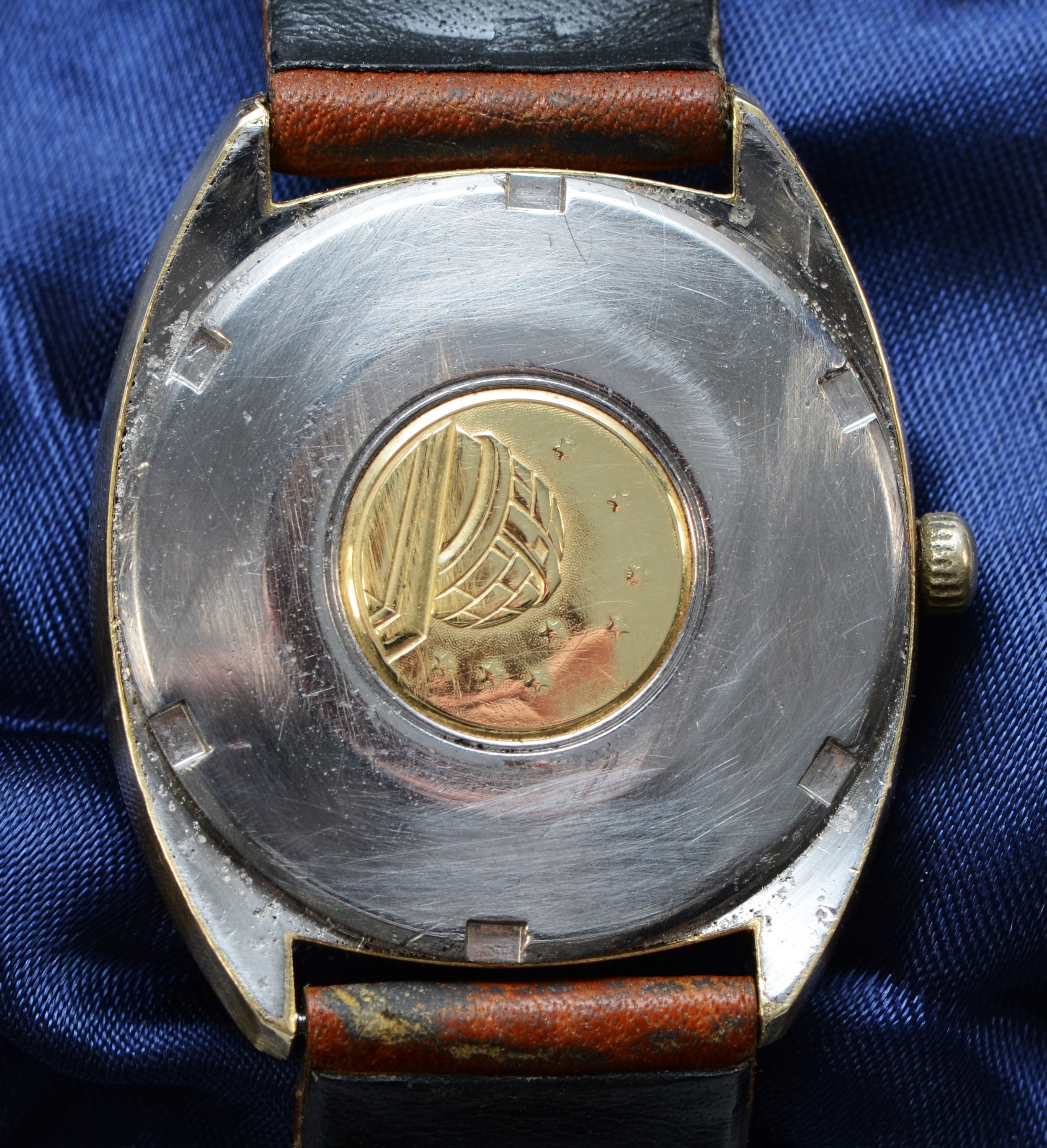 Omega Constelation, automatic chronometer, date gilt metal gentleman's wristwatch, c.1966, ref 168- - Image 2 of 4