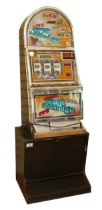 Casino Super Nudge, a category C gaming machine, recently retired from service, 70 × 63 × 187 cm.