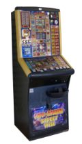 Cops and Robbers, a category C gaming machine, recently retired from service, 70 × 65 × 180 cm. Does