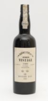 J.W. Burmester Oporto Vintage, 1980 bottled in July 1982