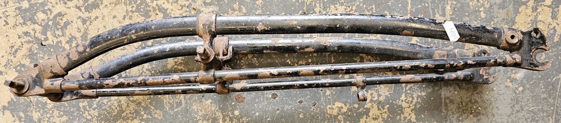 A pair of vintage girder forks - Image 2 of 2