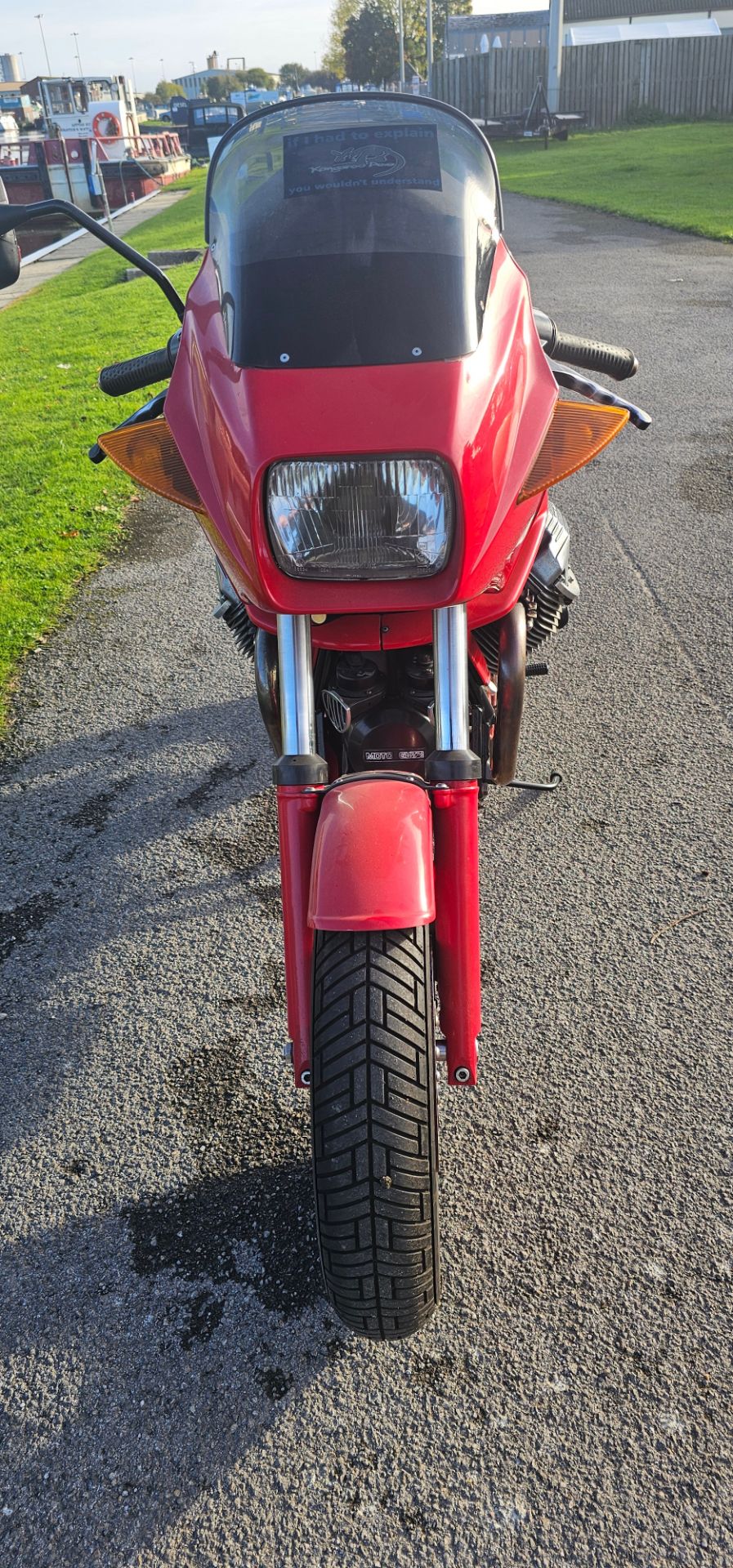 1985 Moto Guzzi Le Mans Mk IV, 948cc. Registration number C221 GDT. Frame number W11651. Engine - Image 3 of 16