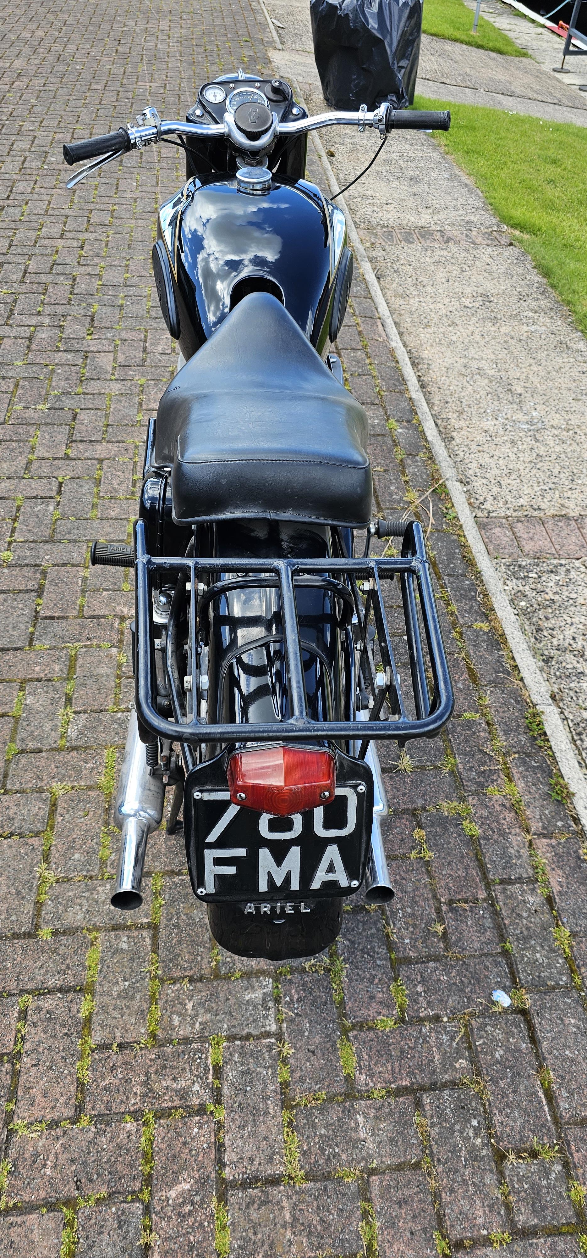 1959 Ariel Square Four, 998cc. Registration number 780 FMA (non transferrable). Frame number - Image 4 of 17