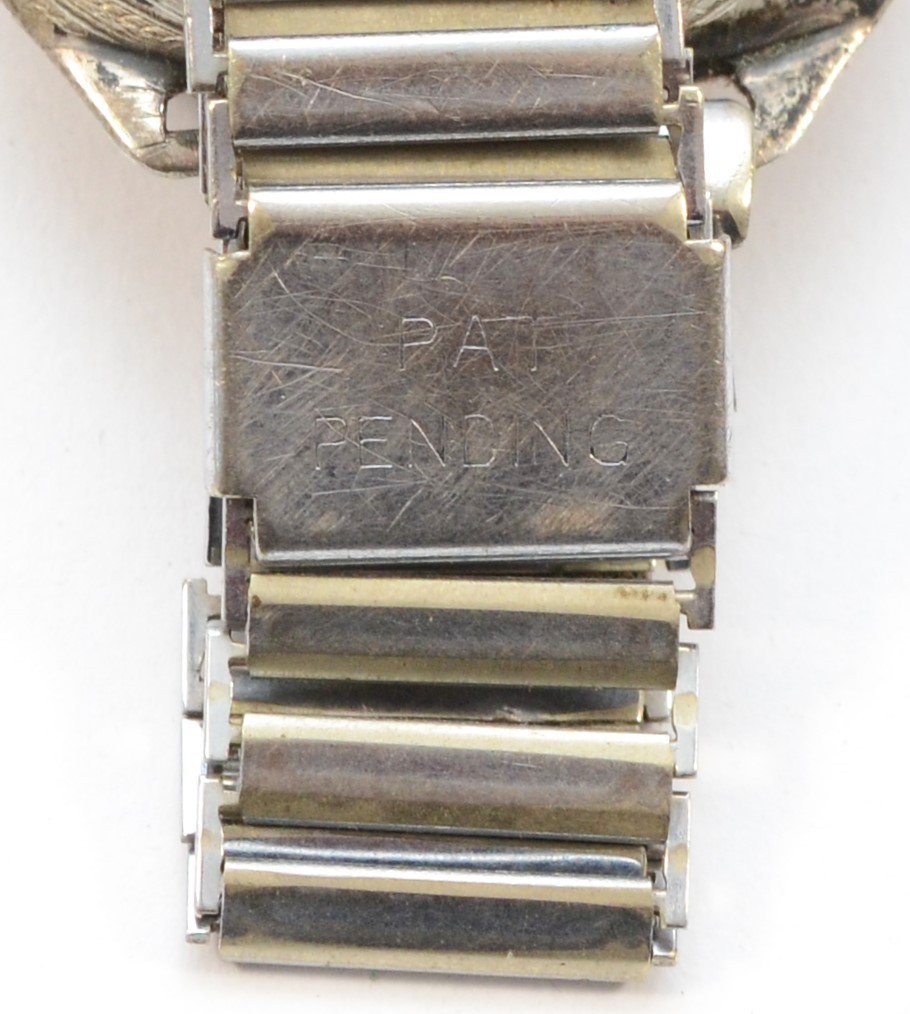 Rolex, a Swiss silver mid size manual wind wristwatch, c.1925/1930, ref. 260554/1925, original white - Image 6 of 6