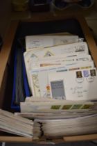 GB & CHANNEL ISLANDS, LARGE FIRST DAY COVER COLLECTION HOUSED IN BOX Within a large box several