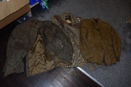 A vintage Invertere woolen jacket, and others