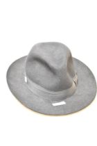 A vintage Olney fur felt trilby hat, in good condition