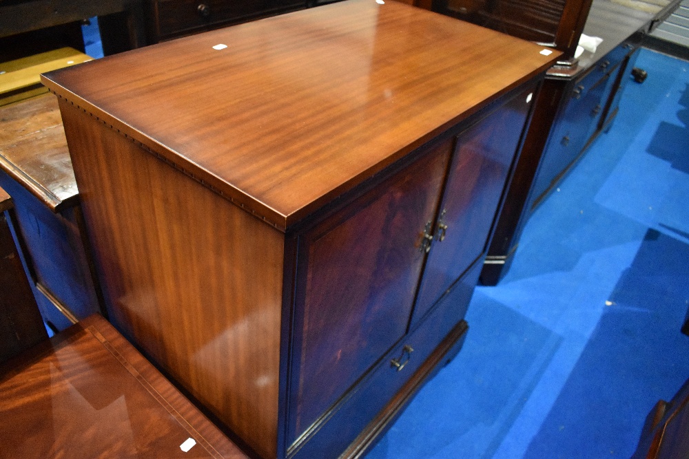 A selection of reproduction Regency style living room furniture comprising wall unit, sideboard - Image 7 of 10