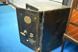 A vintage safe, Griffiths and Sons, approx 39 x 38 x 56cm