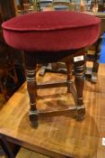 A vintage bar stool