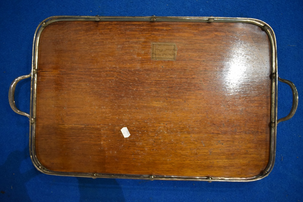 Two vintage trays - Image 7 of 7