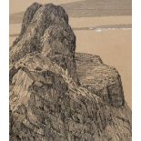 Alfred Wainwright (1907-1991, British), pen and ink, 'Sgurr Dearg: An Stac', The Inaccessible