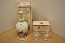 A Wade ceramic Highland Decanter of Famous Grouse Finest Scotch Whisky, to commemorate 100 Years,