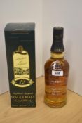 A bottle of Ben Bracken 12 Year Highland Speyside Single Malt Scotch Whisky, 40% vol, 70cl, in