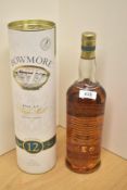 A bottle of pre 2007 Bowmore 12 Year Old Islay Single Malt Scotch Whisky, 43% vol, 1 Litre, in