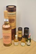 A bottle of Glenmorangie 10 Year Single Highland Malt Scotch Whisky, 40% vol, 70cl, in tin tube