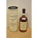 A bottle of pre 2009 The Balvenie Founder's Reserve 10 Year Old Malt Scotch Whisky, 43% vol, 1