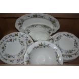 A selection of Wedgwood sycamore pattern dinnerwares