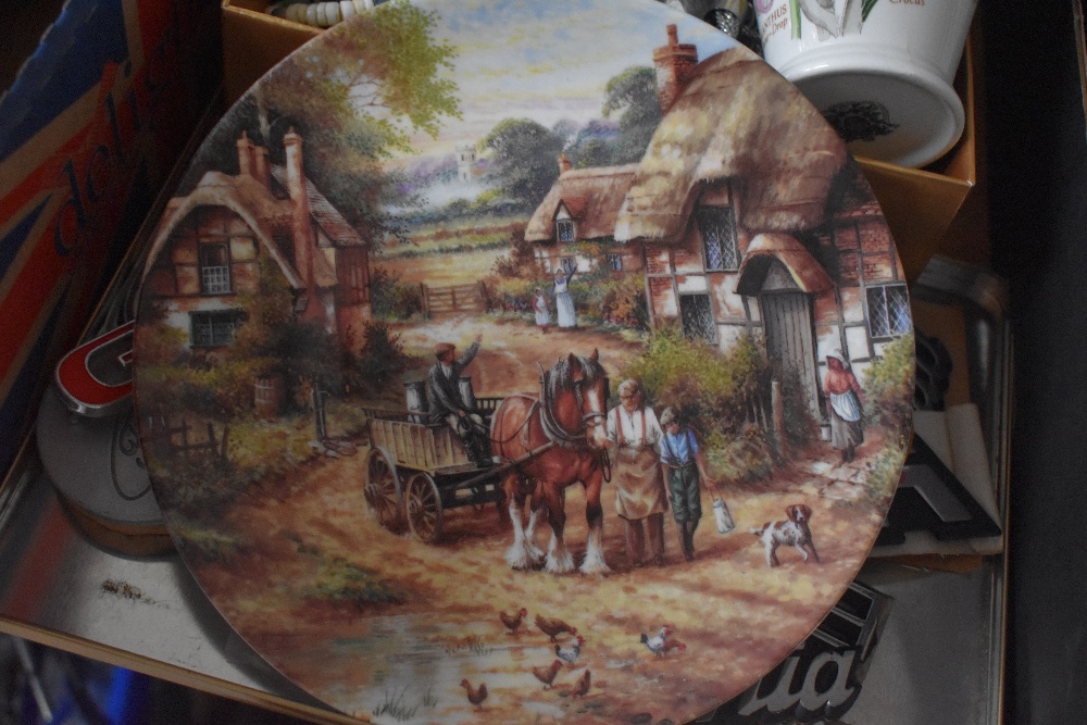 Twenty six assorted limited edition display plates including Wedgwood 'Country Days' series, Royal - Image 3 of 6