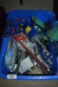 A selection of tools, including foot pump etc.