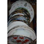 Twenty six assorted limited edition display plates including Wedgwood 'Country Days' series, Royal