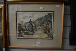 *Local Interest - Artist Unknown (20th Century), watercolour, 'Brigsteer', framed, mounted, and