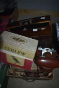 A vintage Lion Menucator, No 2 model, a vintage Kodak coloursnap 35 camera and a Kershaw eight-