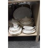 An assorted collection of Paragon Belinda patterned tableware, to include an oval ashette, and two