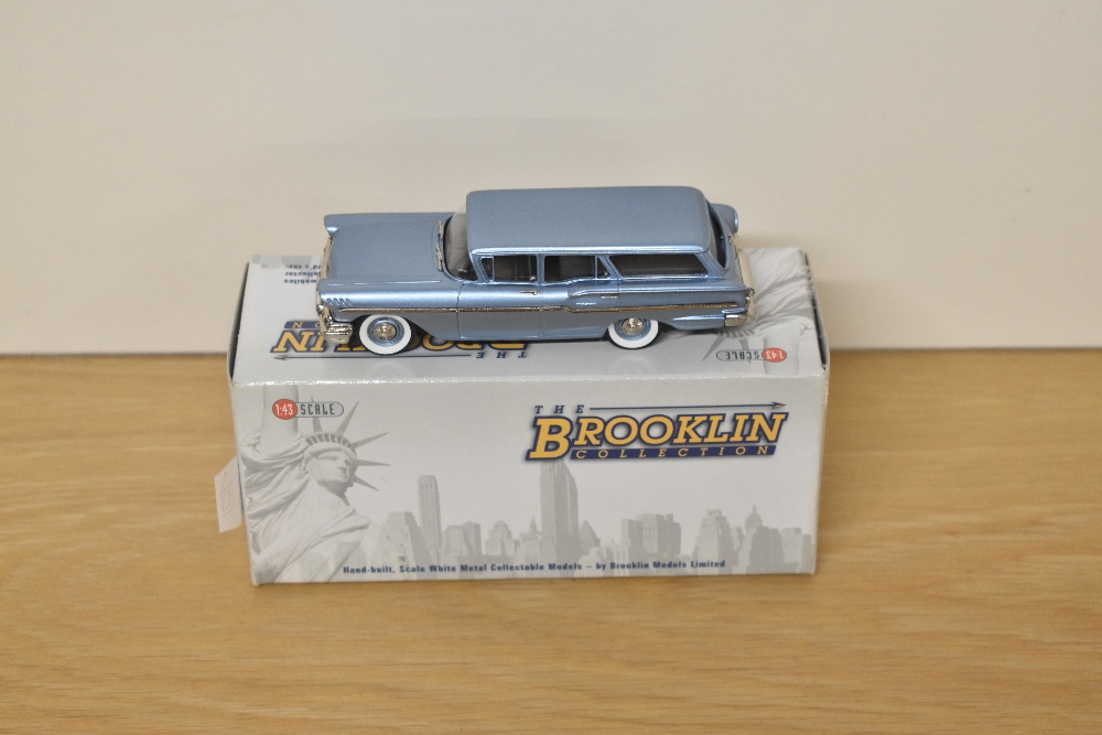 A Brooklin Models The Brooklin Collection 1:43 scale die-cast, BRK 154 1958 Chevrolet Yeoman 4-