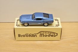 A Brooklin Models 1:43 scale die-cast, BRK 24 1968 Shelby Mustang GT 500, in original box, no