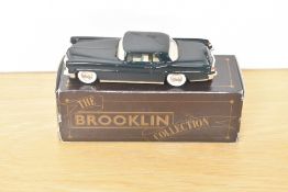 A Brooklin Models The Brooklin Collection 1:43 scale die-cast, BRK 11b 1957 Continental MKII, dark