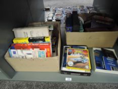 A collection of Amiga & PC Game Discs including Future Bike Simulator, Robocop 2, Operation