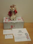 A modern Steiff 690983 Limited Edition Timmy Tiptoes Bear, 44/5000 with white tag, certificate