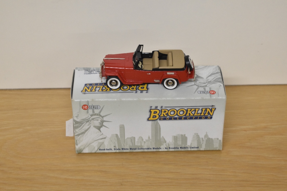 A Brooklin Models The Brooklin Collection 1:43 scale die-cast, BRK 161 1948 Willys Overland