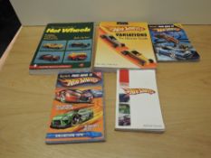 Five Hot Wheels Catalogues and Price Guides, Bob Parker 4th Edition, Michael Zarnock Ultimate