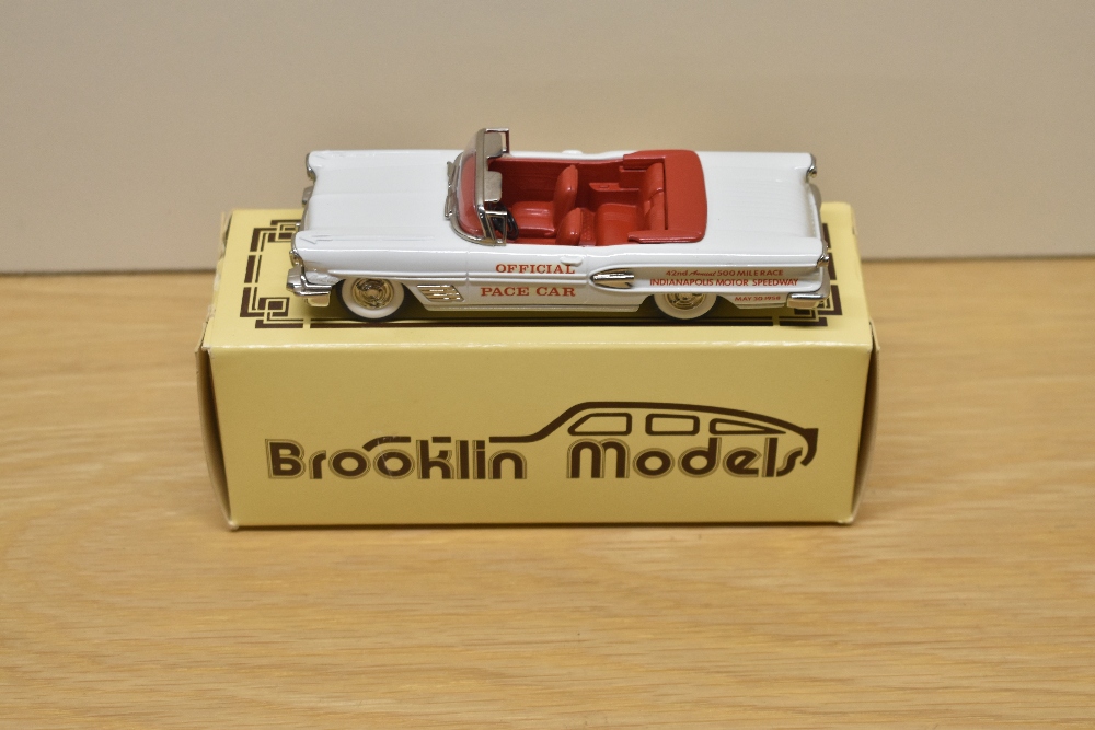 A Brooklin Models 1:43 scale die-cast, BRK 25X Pontiac Bonneville Indianapolis Pace Car Special