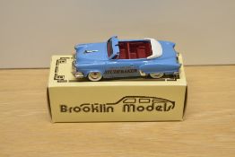 A Brooklin Models 1:43 scale die-cast, BRK 17x 1952 Studebaker Commander Indianapolis Pace Car, in